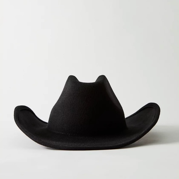 ISO: Aritzia Auxiliary Wool Cowboy Hat Black S/M - Picture 2 of 4